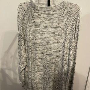 Aerie Grey/White Long Sleeve